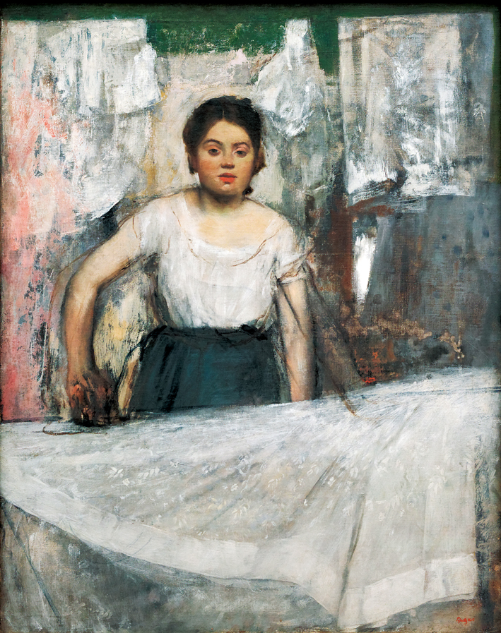  埃德加·德加 Edgar Degas——  熨衣妇